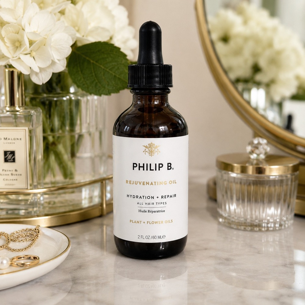 Philip B Rejuvenating Oil Hydration Repair Hair Treatment 2 oz 60ml New No Box
